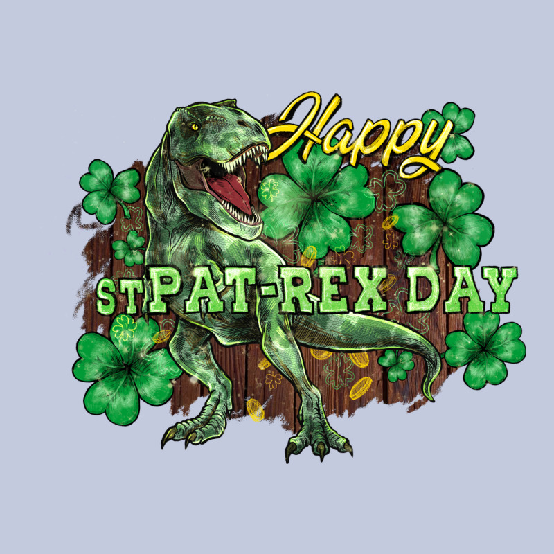 Happy St. Patrick's Day T-rex Long Sleeve Tee by HowdyJamesFarm | Teevron