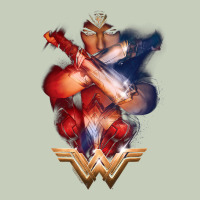 Wonder Woman Movie Arms Crossed T Shirt Ladies Tee | Teevron