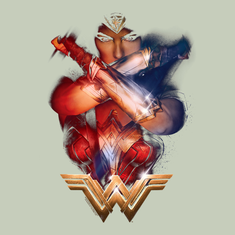 Wonder Woman Movie Arms Crossed T Shirt Ladies Tee by InspiraDesign | Teevron