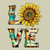 Western Love With Sunflower Heavy Core Tee | Teevron