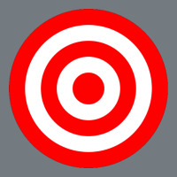Bullseye Target Red & White Rings Target Heavyweight Sweatshirt | Teevron