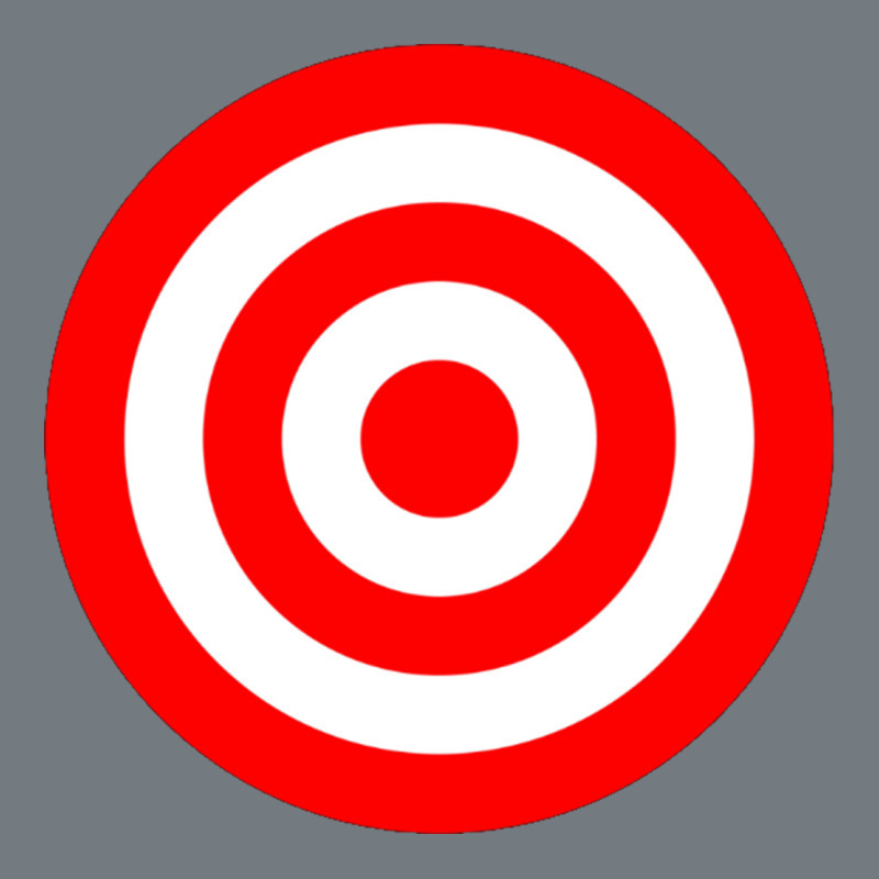 Bullseye Target Red & White Rings Target Heavyweight Sweatshirt by DesignPulse | Teevron