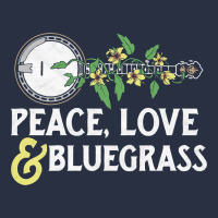 Peace , Love & Bluegrass   Banjo Nature Vines Illu Heavyweight Sweatshirt | Teevron