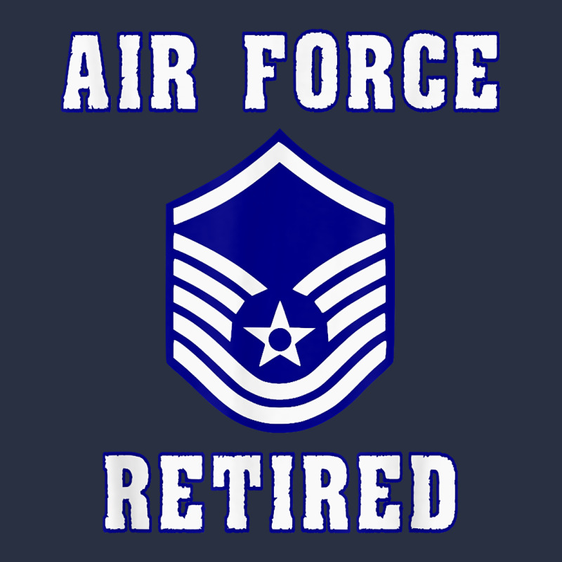 Military Master Sergeant Air Force Retired T Shirt Heavyweight Sweatshirt by PixelWave | Teevron