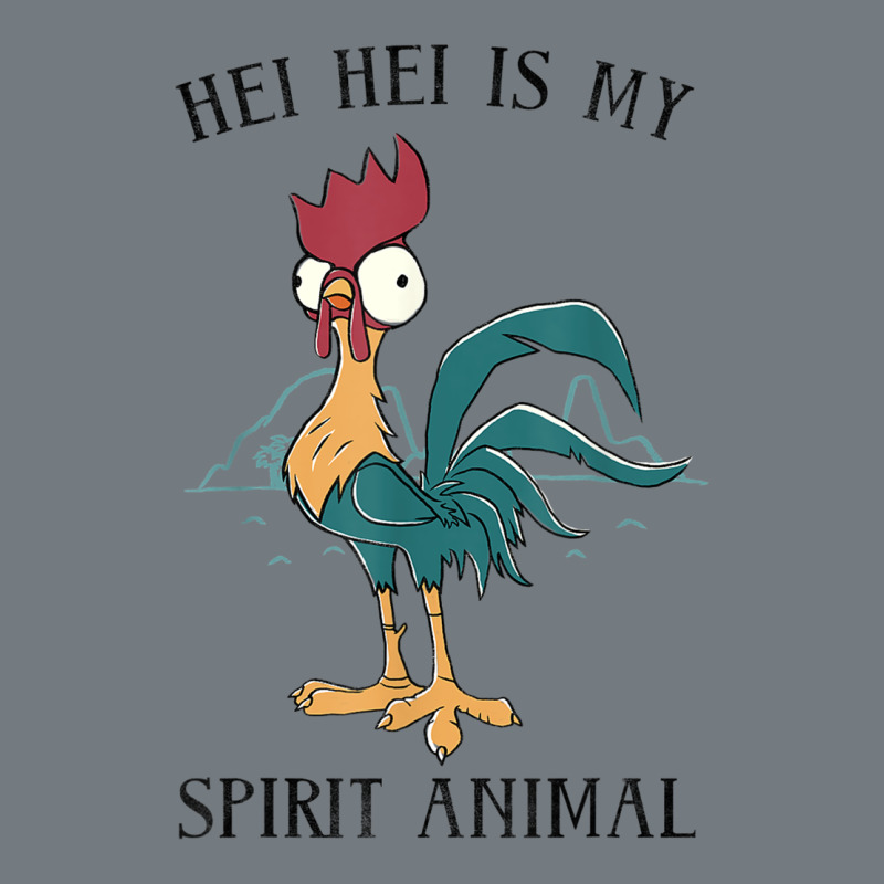 Moana Hei Hei Is My Spirit Animal Portrait Heavyweight Sweatshirt by PixelWave | Teevron