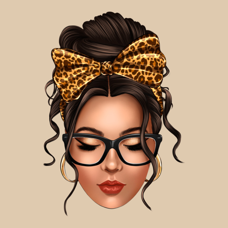 Caucasian Leopard Messy Bun Classic Tee by texasbilliewilder | Teevron