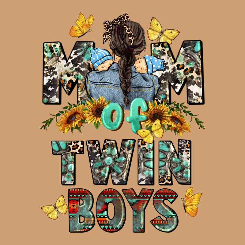 Mom Of Twin Boys Mother's Day Vintage Tee by CowGirlArtShop | Teevron