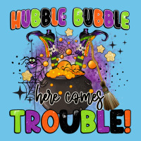 Kids Halloween Hubble Bubble Here Comes Trouble Premium Sweatshirt | Teevron