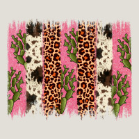 Cactus Leopard Cowhide Brush Stroke Heavy Core Tee | Teevron