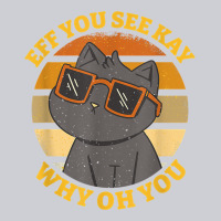 Funny Retro Sunset Eff You See Kay Why Oh You Cat Lovers T Shirt Classic Tee | Teevron