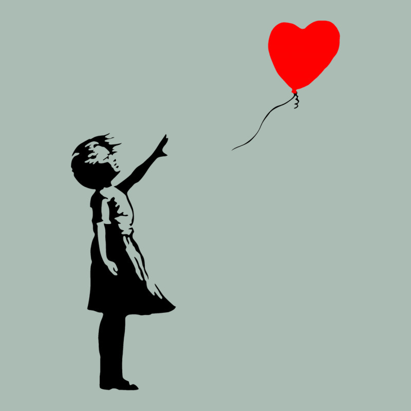 Banksy Girl With Balloon Classic Tee by ArtChic | Teevron