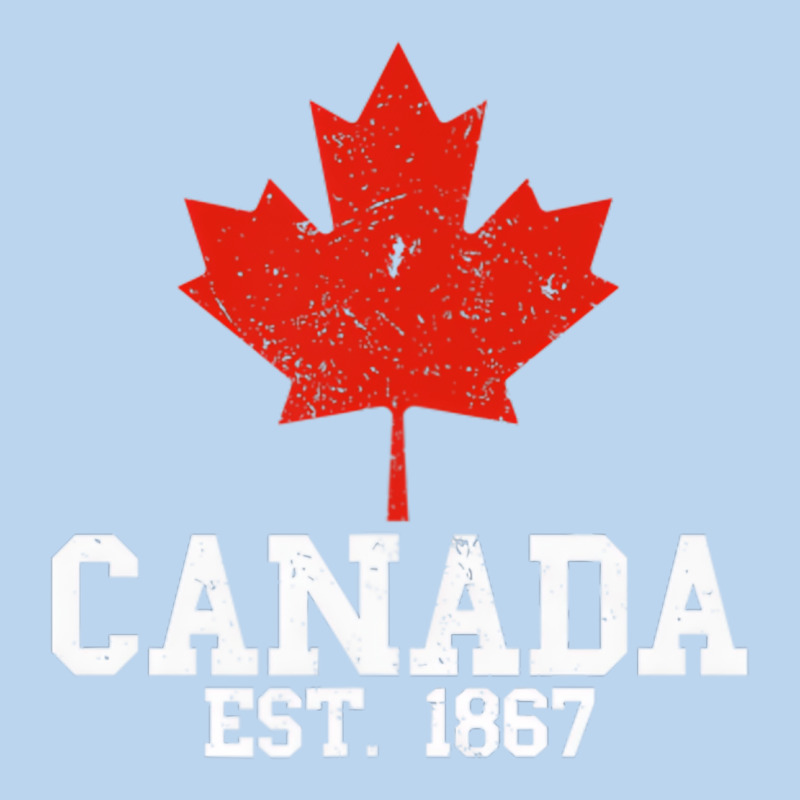 Vintage Canada Est.1867 Maple Leaf Canadian Flag R Classic Tee by ArtChic | Teevron