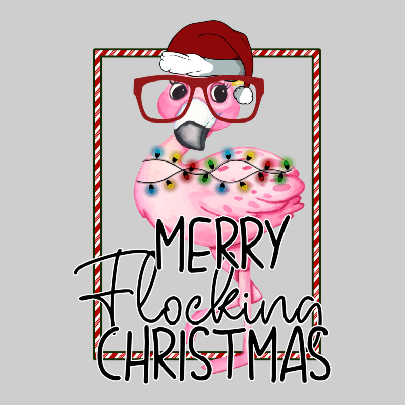Merry Flock Christmas Flamingo Christmas Premium Tee by Bettercallsaul | Teevron