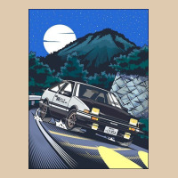 Initial D Poster Hipster Classic Tee | Teevron