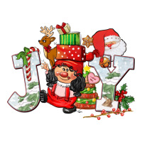 christmas joy girl gnome | Teevron