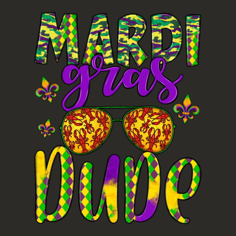 Mardi Gras Dude Heavy Core Tee by Artiststas | Teevron