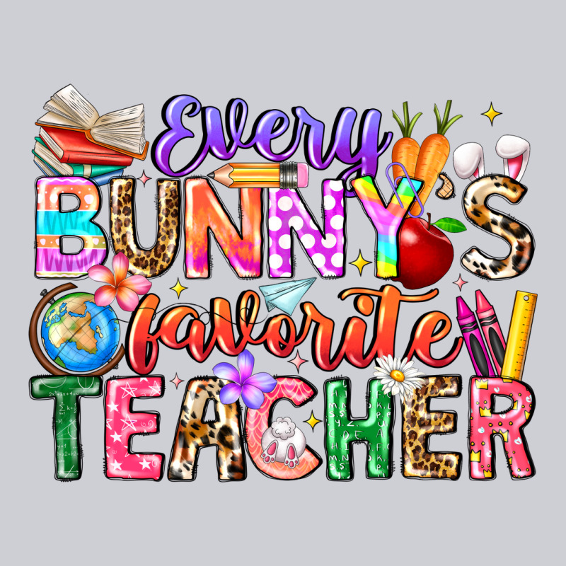 Every Bunny Favorite Teacher Easter Heavyweight Sweatshirt by CowhideDigitalArt | Teevron