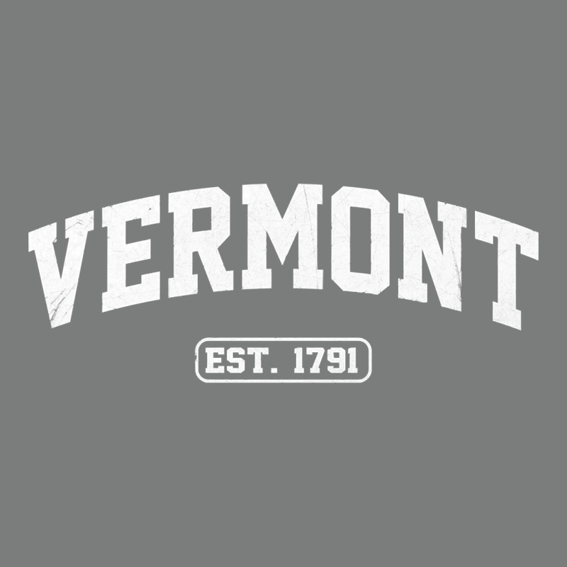 Vermont Vintage State Athletic Style Pullover Hoodie Premium Hoodie by ArtChic | Teevron