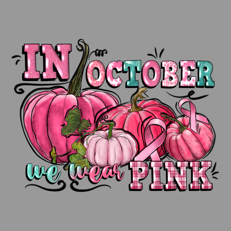 In October We Wear Pink Vintage Hoodie by CowGirlArtShop | Teevron