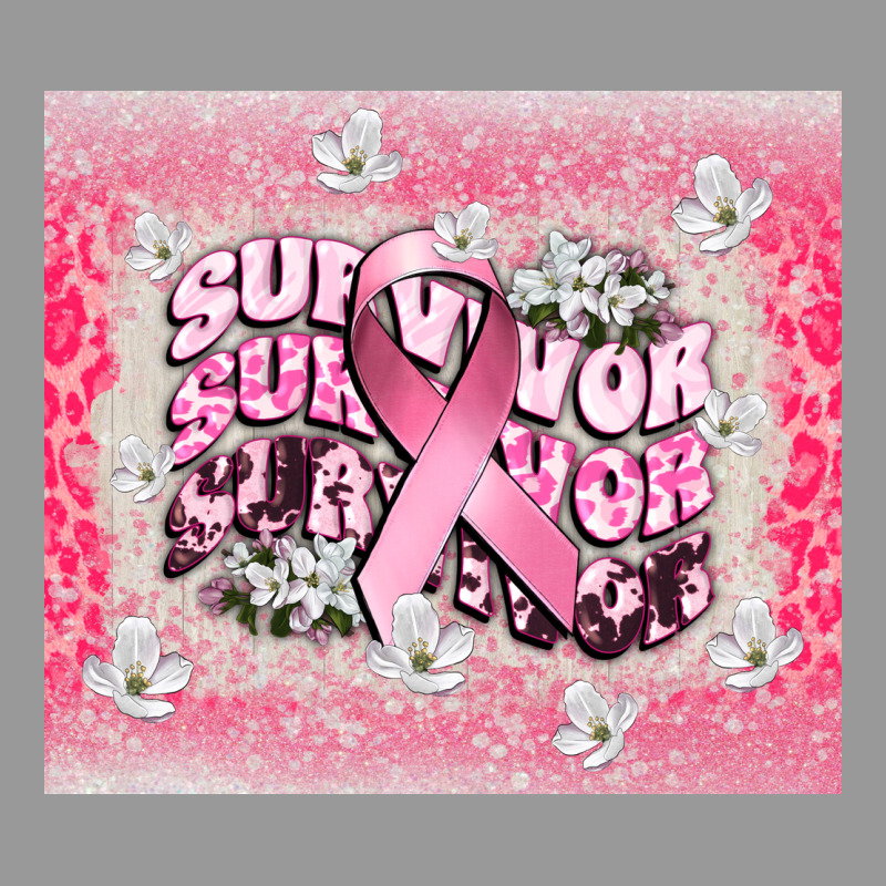 Survivor Cancer Awareness Vintage Hoodie by CowGirlArtShop | Teevron