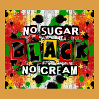 No Sugar No Cream Black Tumbler Urban Heavy Tee | Teevron