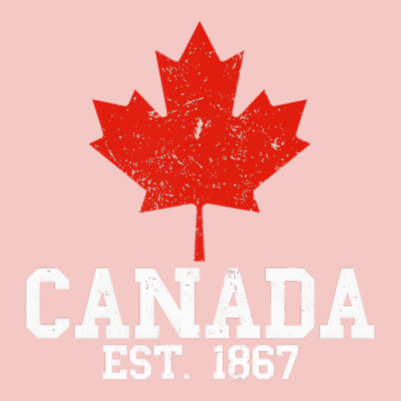 Vintage Canada Est.1867 Maple Leaf Canadian Flag R Urban Heavy Tee by ArtChic | Teevron
