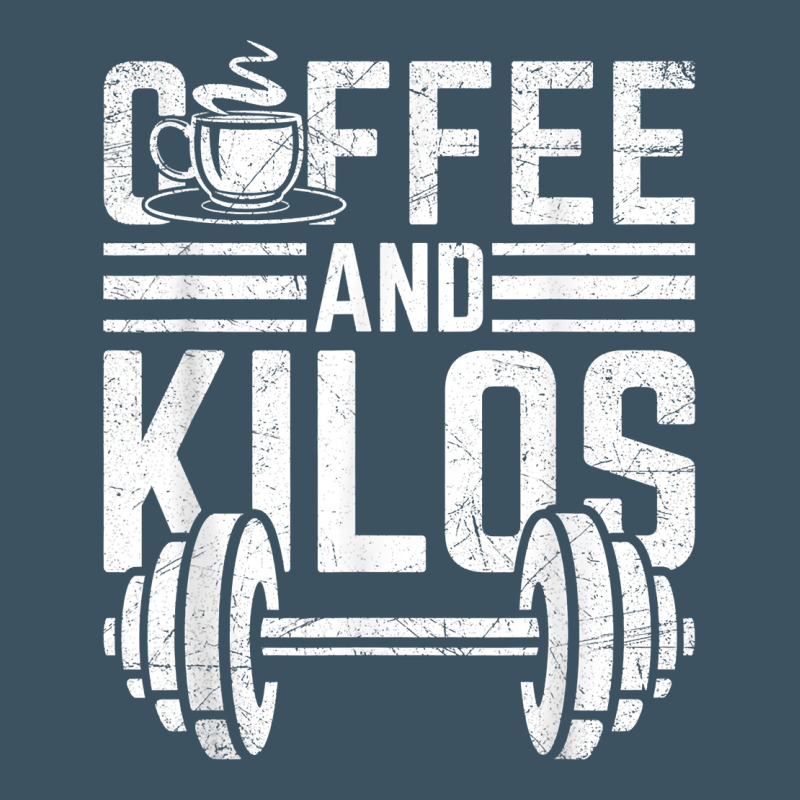 Coffee And Kilos Weightlifting Gift Urban Heavy Tee by ArtChic | Teevron