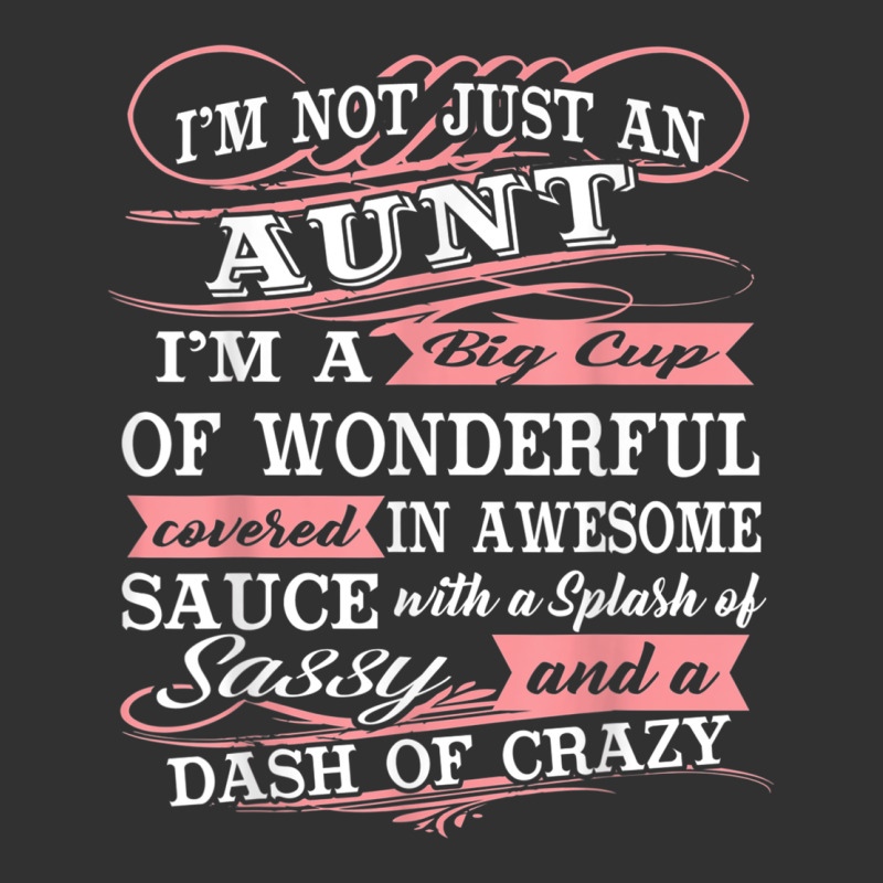 Aunt I M A Big Cup Of Wonderful Funny Aunt Gift Tee Urban Heavy Tee by trangStudio | Teevron