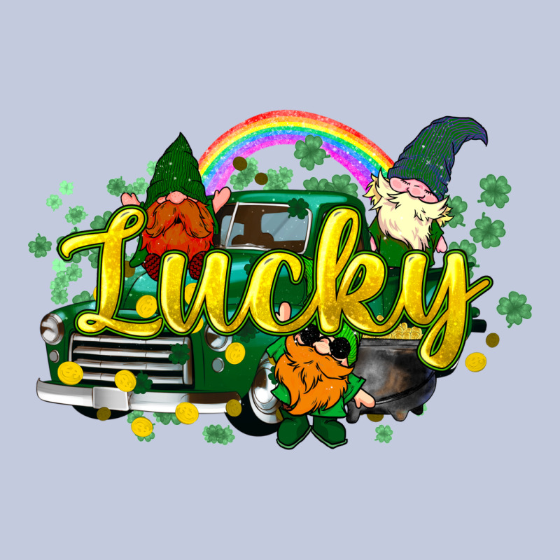 Lucky Gnomes Truck St. Patrick's Long Sleeve Tee by HowdyJamesFarm | Teevron