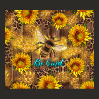 Be Kind Bee And Sunflowers Heavy Core Tee | Teevron