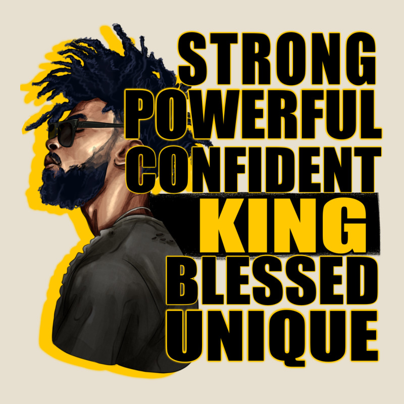 Strong Powerful Confident King Blessed Unique Urban Heavy Tee by CowGirlArtShop | Teevron