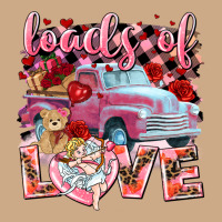 Loads Of Love Valentine's Day Truck Vintage Hoodie | Teevron