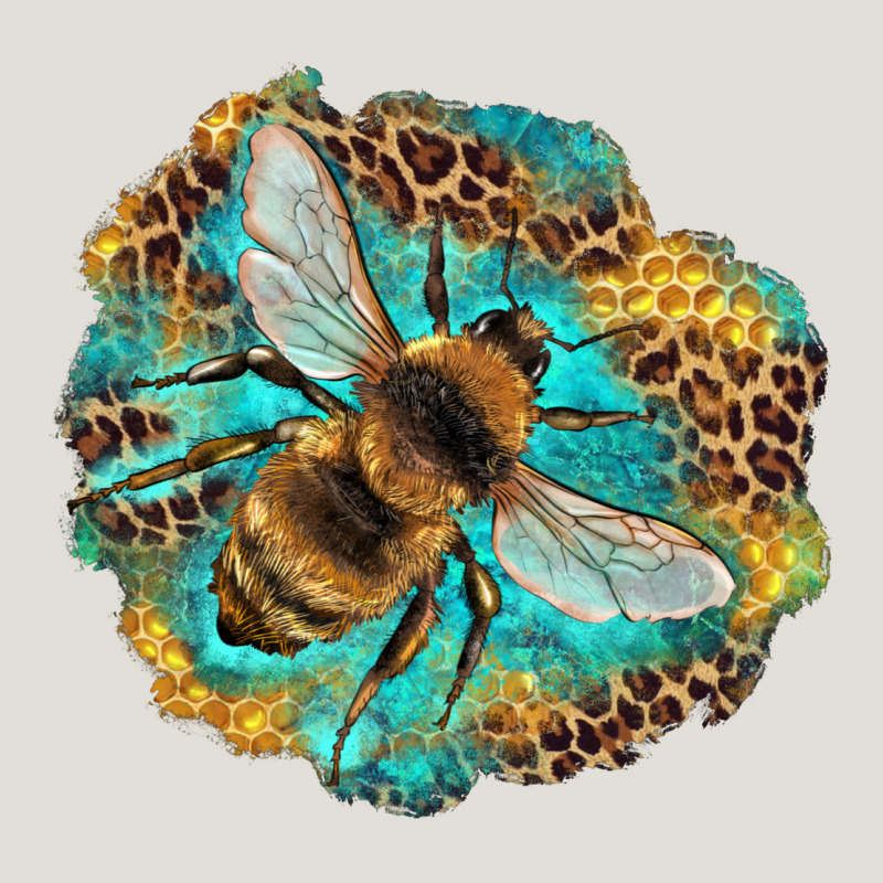 Leopard Honeycomb With Bee Heavy Core Tee by Artiststas | Teevron