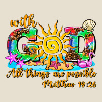 With God All Things Are Possible Summer Urban Hoodie | Teevron