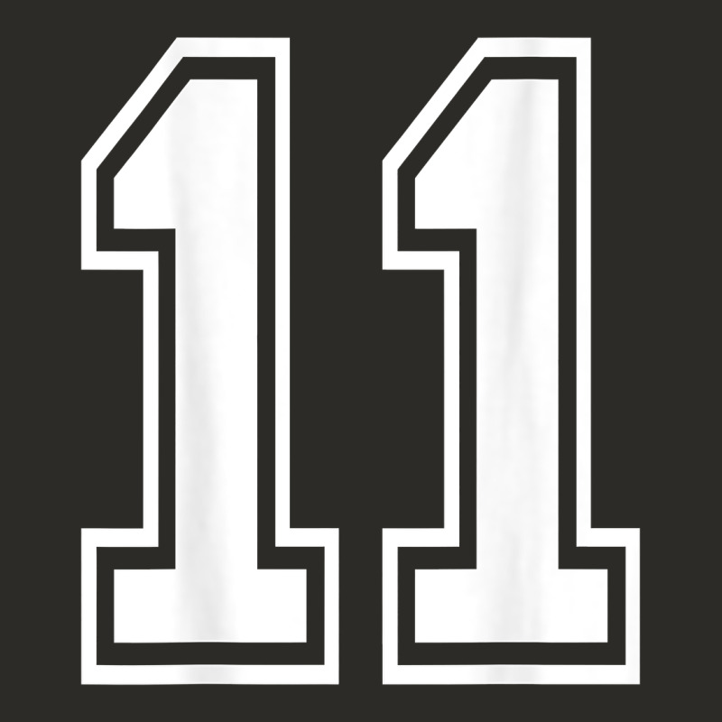 Number 11 Shirt Sports Player Number Back Of Shirt Heavy Core Tee by ArtChic | Teevron