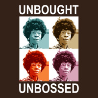 Unbought Unbossed Shirley Chisholm Retro Vintage Gift Long Sleeve T Sh Heavy Core Tee | Teevron