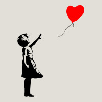 Banksy Girl With Balloon Heavy Core Tee | Teevron