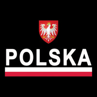 Sporty Polska Flag And Emblem Polish Coat Of Arms Pullover Hoodie Heavy Core Tee | Teevron