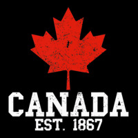 Vintage Canada Est.1867 Maple Leaf Canadian Flag R Heavy Core Tee | Teevron