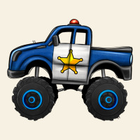 Police Car Monster Truck Vintage Tee | Teevron