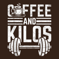 Coffee And Kilos Weightlifting Gift Heavy Core Tee | Teevron
