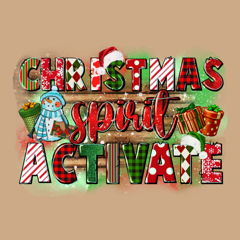 Christmas Spirit Activate Vintage Hoodie by CowGirlArtShop | Teevron