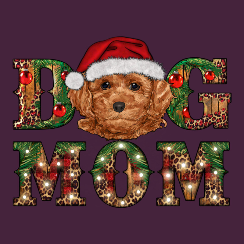 Christmas  Toy Poodle Dog Mom Long Sleeve Tee by RanaPortraitStore | Teevron
