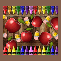 Crayons And Apples Zipper Hoodie | Teevron