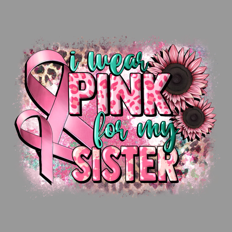 I Wear Pink For My Sister Vintage Hoodie by CowGirlArtShop | Teevron