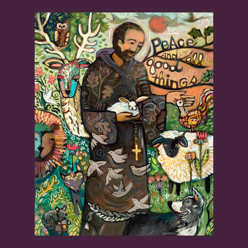 Saint Francis Premium Tee by ArtChic | Teevron