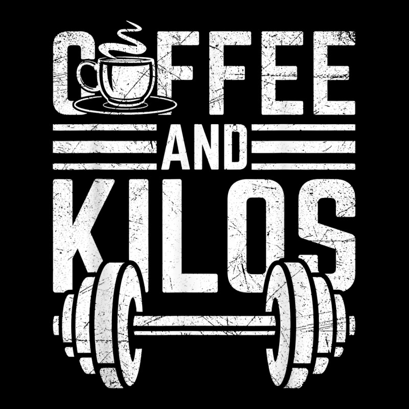 Coffee And Kilos Weightlifting Gift Premium Tee by ArtChic | Teevron