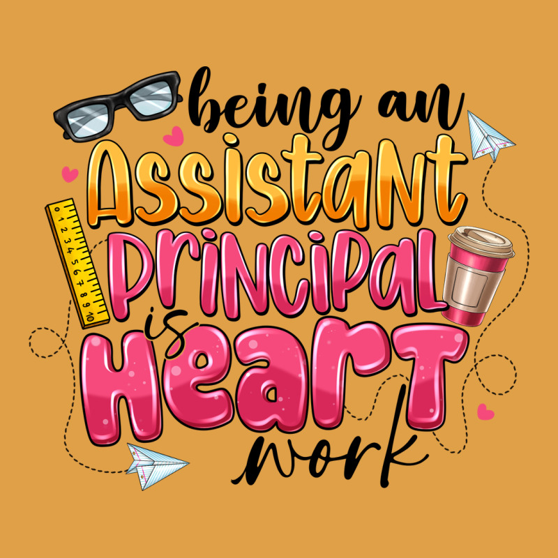Being An Assistant Principal Is Heart Work Premium Hoodie by CowhideDigitalArt | Teevron