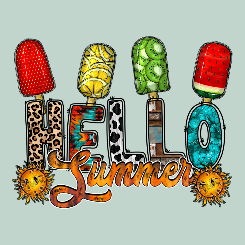 Hello Summer Zipper Hoodie by RacoonDesign | Teevron