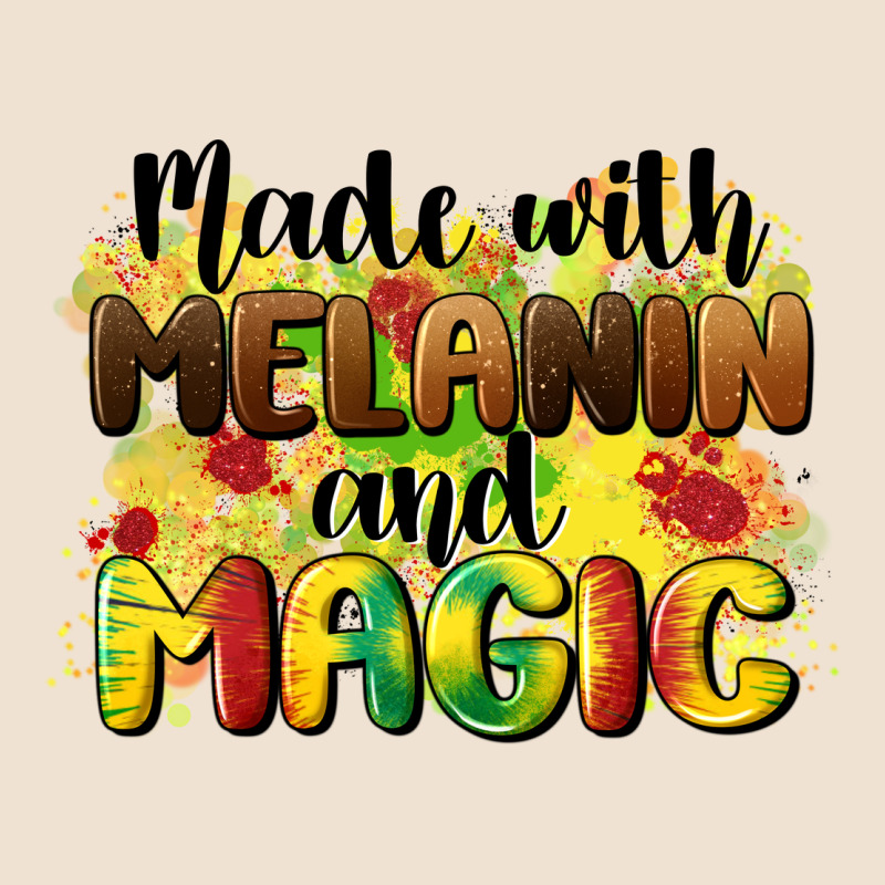 Made With Melanin And Magic Urban Heavy Tee by CowGirlArtShop | Teevron